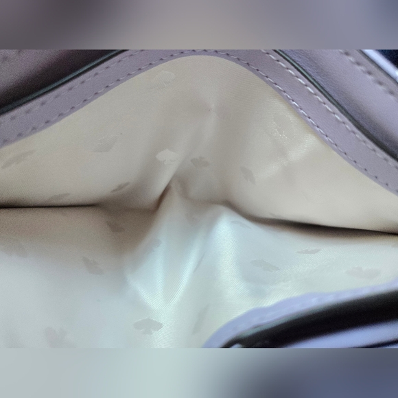 Kate Spade Lavendar Quilted Leather Wallet In EUC - Picture 9 of 12